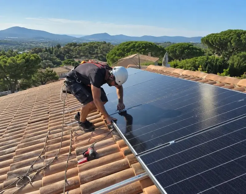 Installateur panneaux solaires Châteauneuf-de-Gadagne — pose photovoltaïque sur toiture