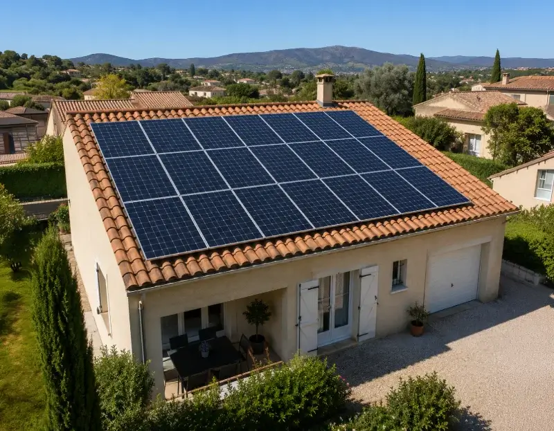 Prime à l'autoconsommation panneaux solaires Châteauneuf-de-Gadagne — aide financière de l'État